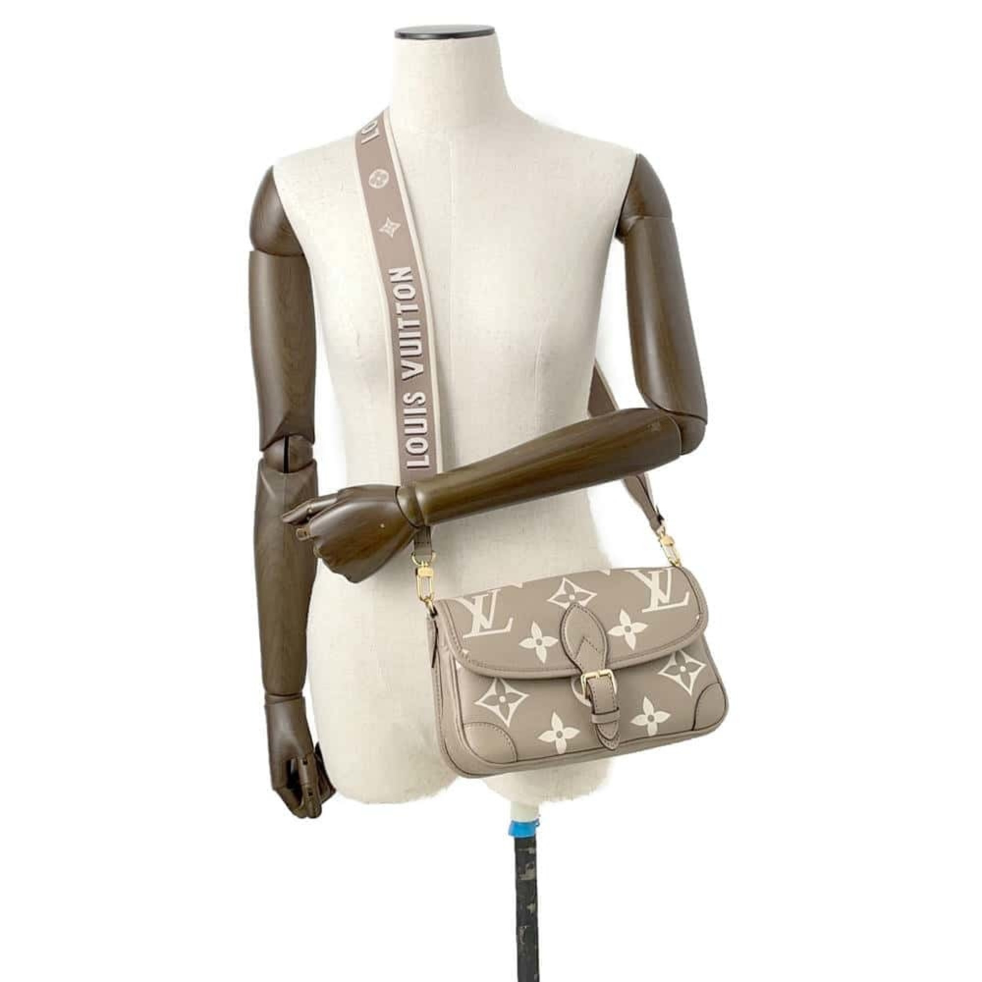 Louis Vuitton Shoulder Bag Monogram Empreinte Diane M46583 LOUIS VUITTON 2way Bicolor