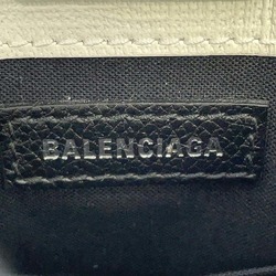 Balenciaga Shoulder Bag Phone Holder Leather 593826 BALENCIAGA White