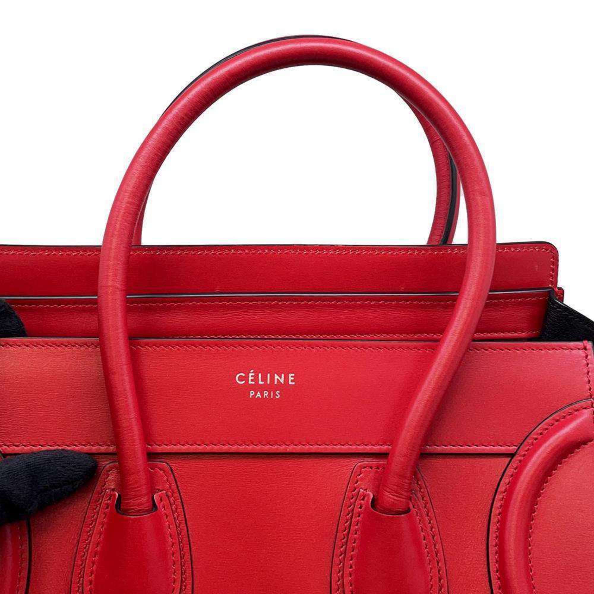 Celine Handbag Luggage Micro Shopper 167793 CELINE Bags