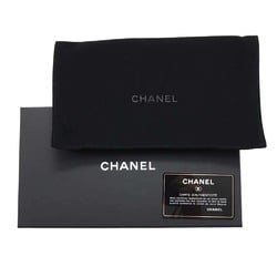 Chanel Long Wallet Matelasse Symbol Charm Coco Mark Lambskin CHANEL Pouch Black