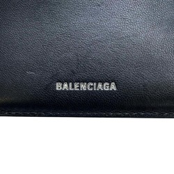 Balenciaga Bi-fold Wallet BB Leather 779971 BALENCIAGA Black