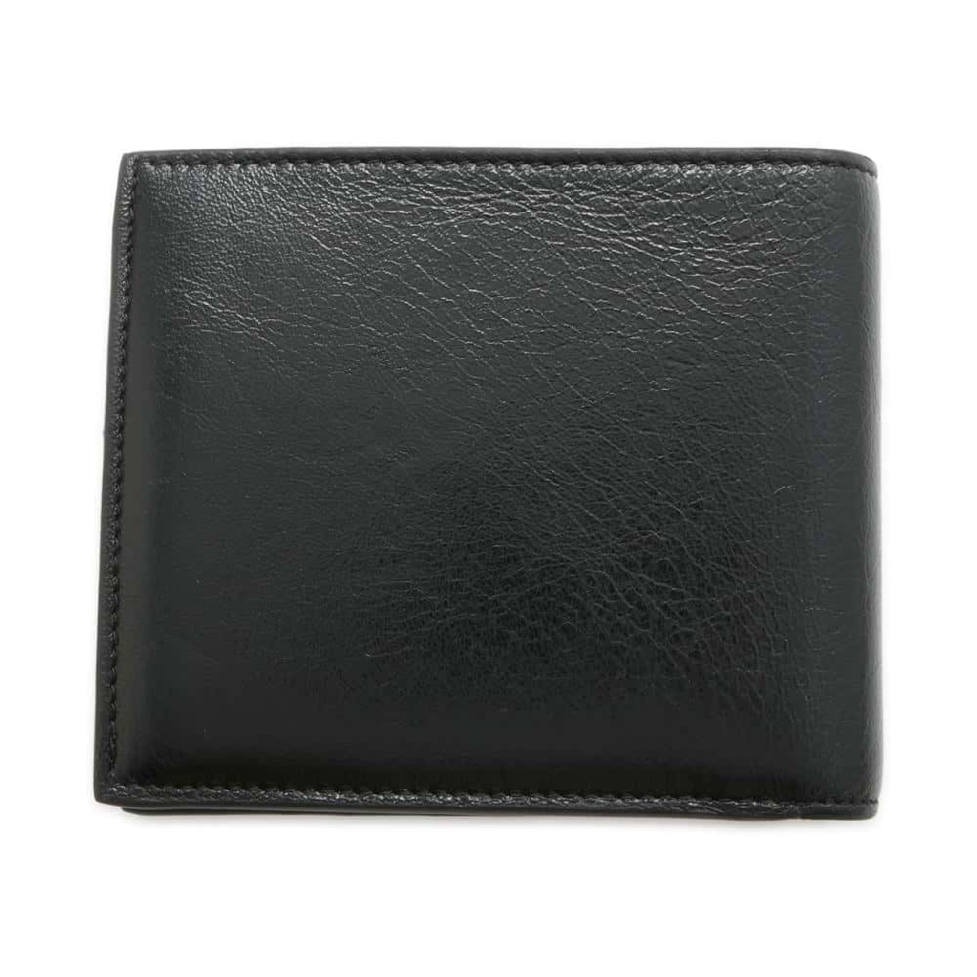 Balenciaga Bi-fold Wallet BB Leather 779971 BALENCIAGA Black