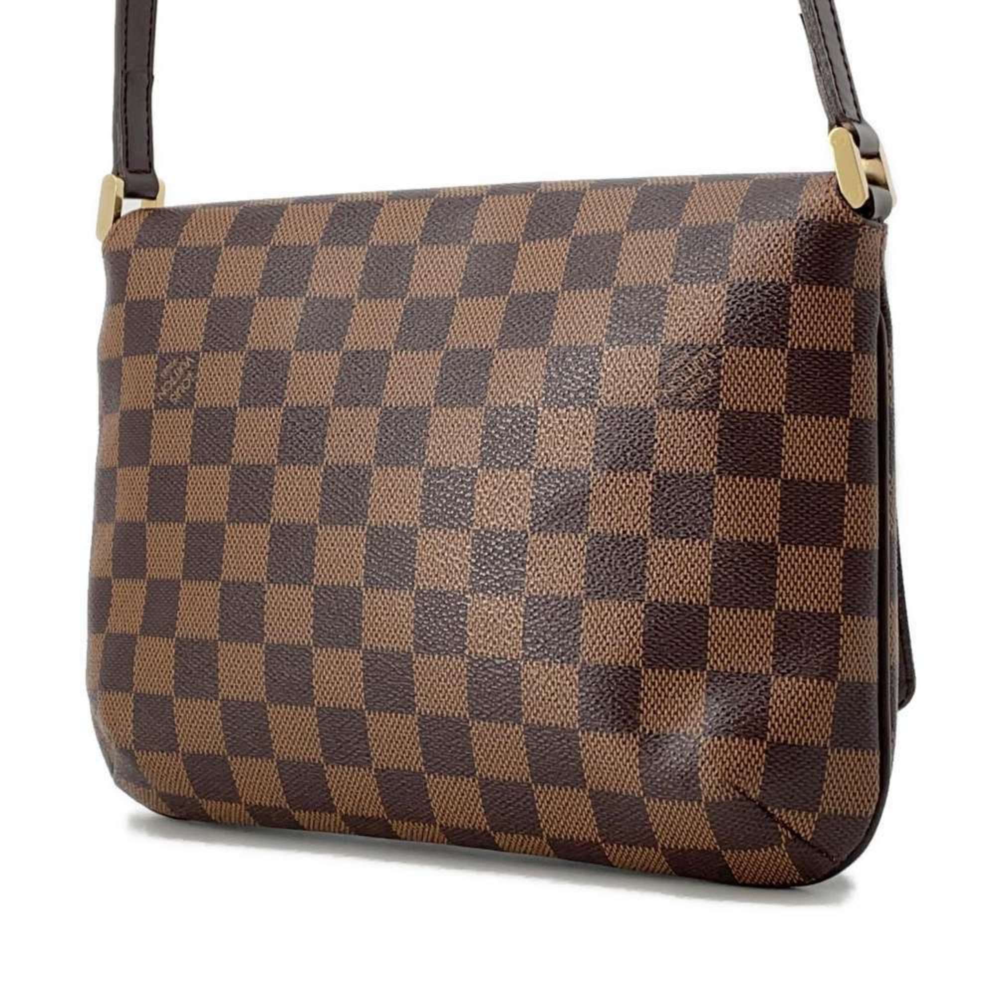 Louis Vuitton Shoulder Bag Damier Ebene Musette Tango Long N51301 LOUIS VUITTON