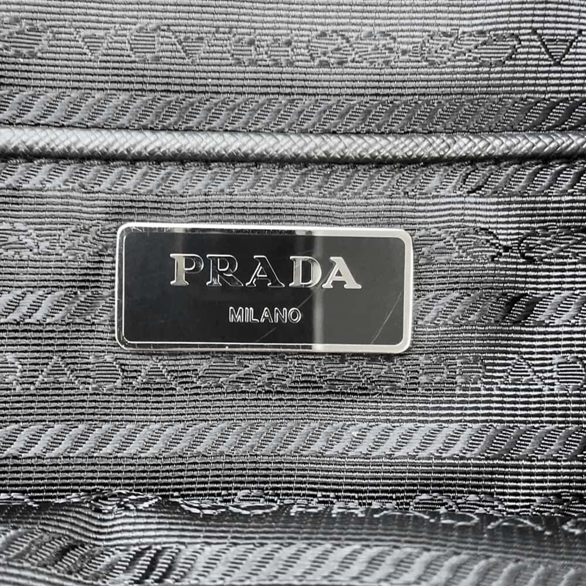 Prada Backpack Nylon 1BZ811 PRADA Bag Black