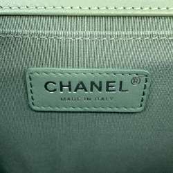 Chanel Chain Shoulder Bag Coco Mark Boy Lambskin A67086 CHANEL BOY