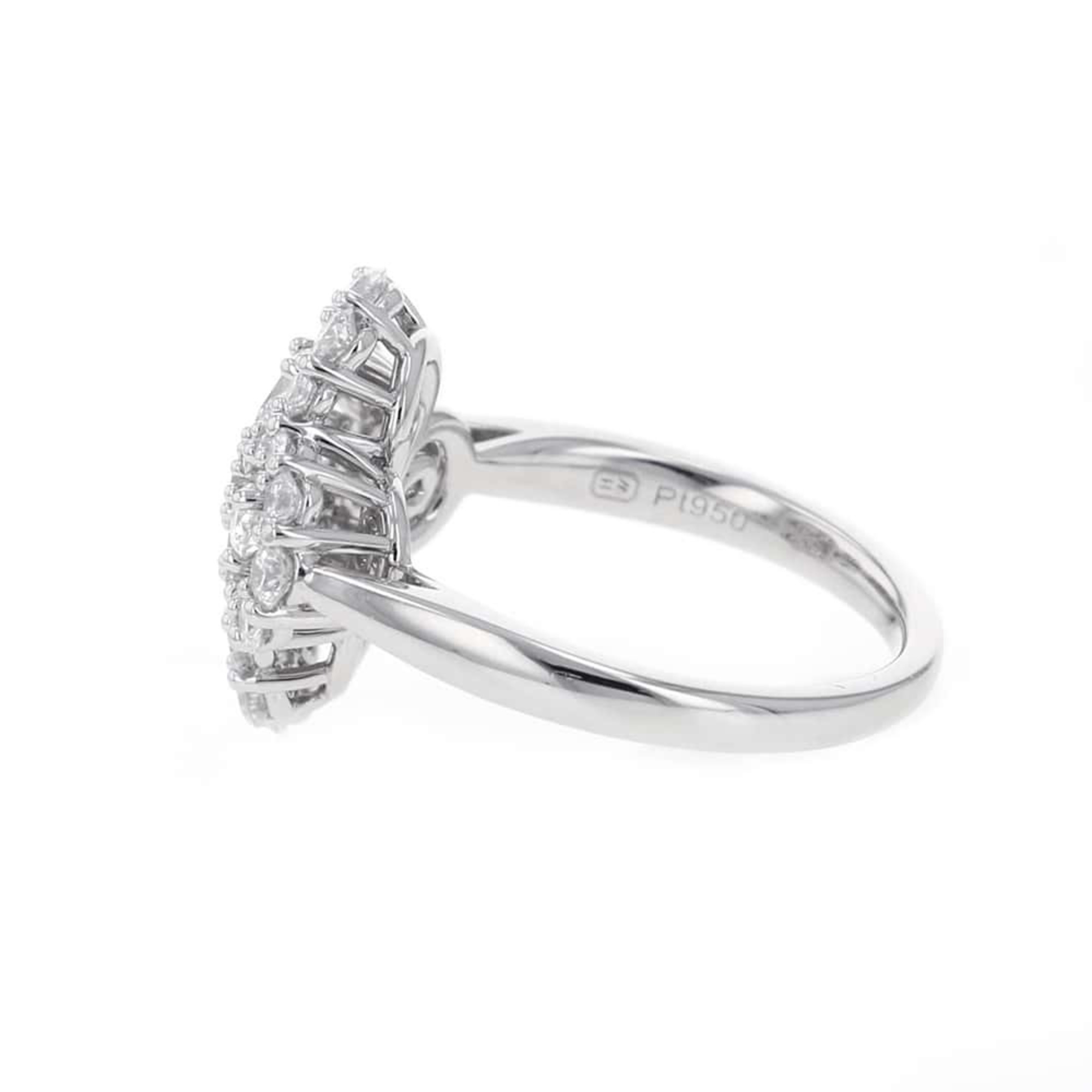 Harry Winston Ring Loop Full Motif Diamond 33P Total 1.08ct Pt950 Size FRDPRP1ML4C