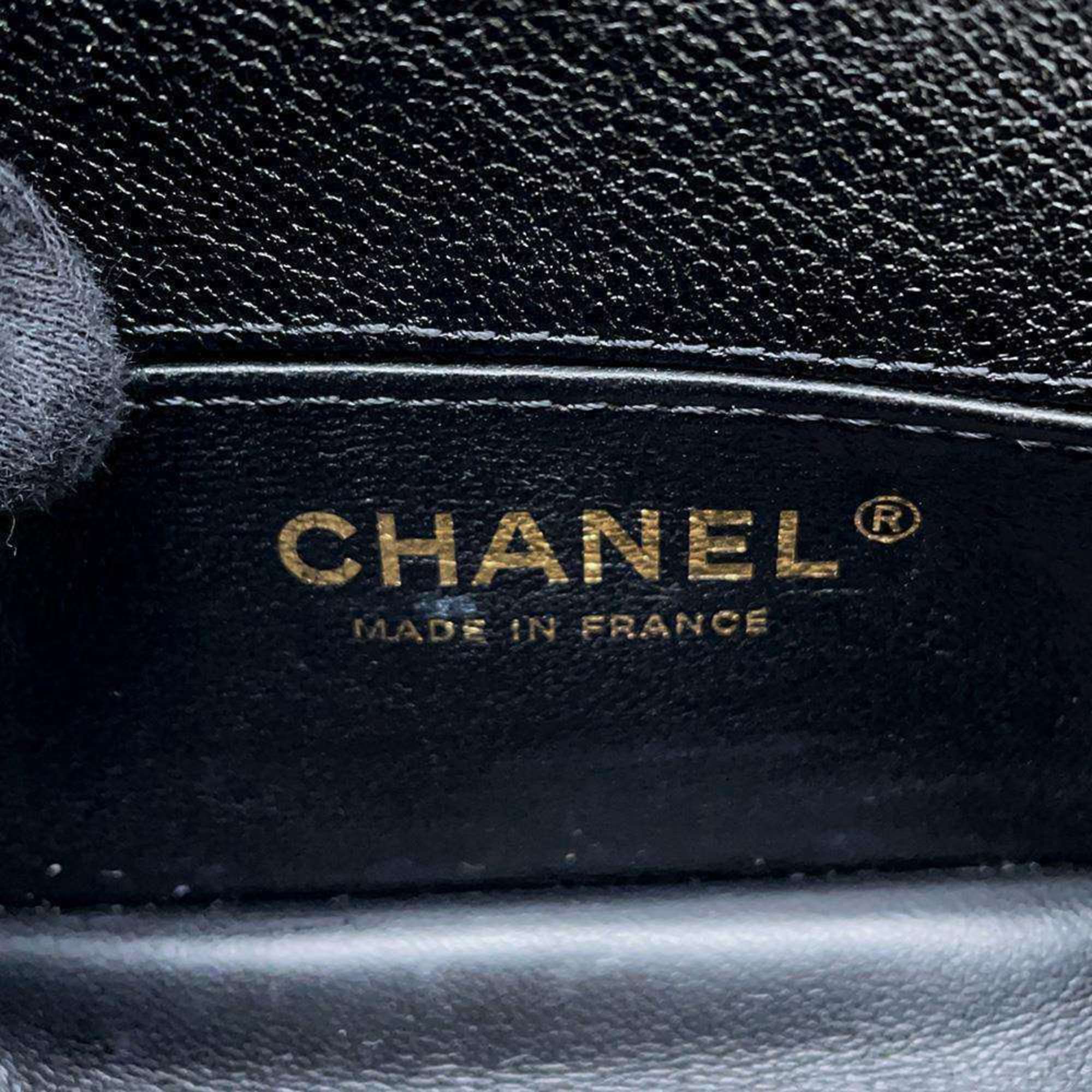 Chanel Chain Shoulder Bag Boy Caviar Skin A67364 CHANEL Black