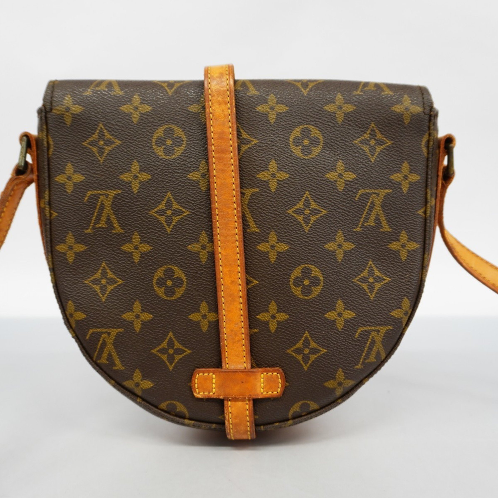 Louis Vuitton Shoulder Bag Monogram Shanti MM M51233 Brown Ladies