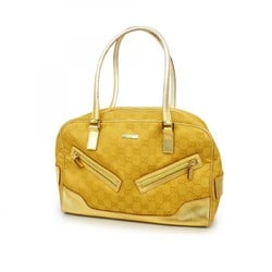 Gucci Handbag GG Canvas 002 1115 Gold Women's