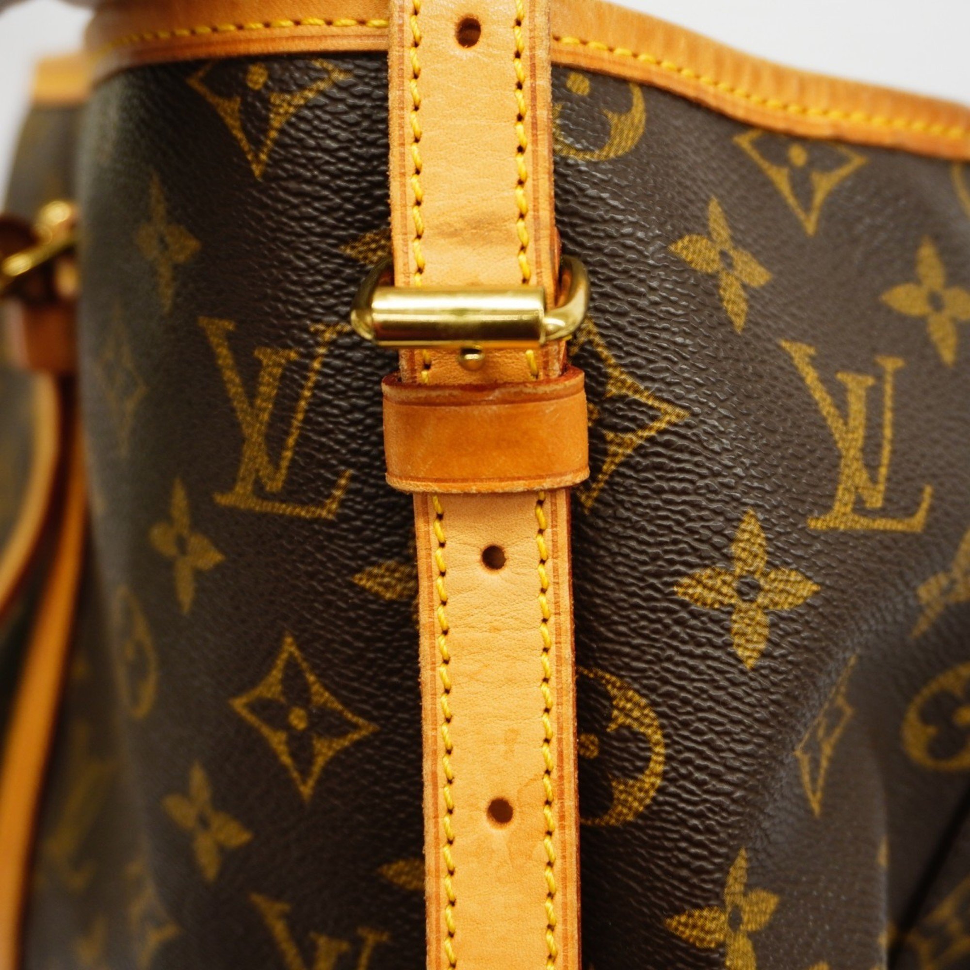 Louis Vuitton Tote Bag Monogram Bucket GM M42236 Brown Women's