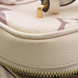 Louis Vuitton Shoulder Bag Monogram Empreinte Vanity PM M45599 LOUIS VUITTON 2way Crème Bois de Rose