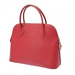 HERMES Bolide 31 Rouge Bif □H stamp (around 2004) Women's Fjord handbag