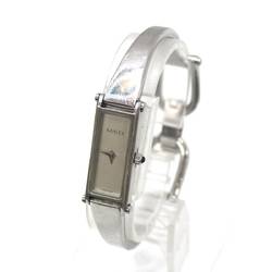 GUCCI 1500L Bangle Watch for Women Square Quartz SS