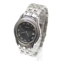 GUCCI G-Class 5500M Quartz Men's Watch Black x SS