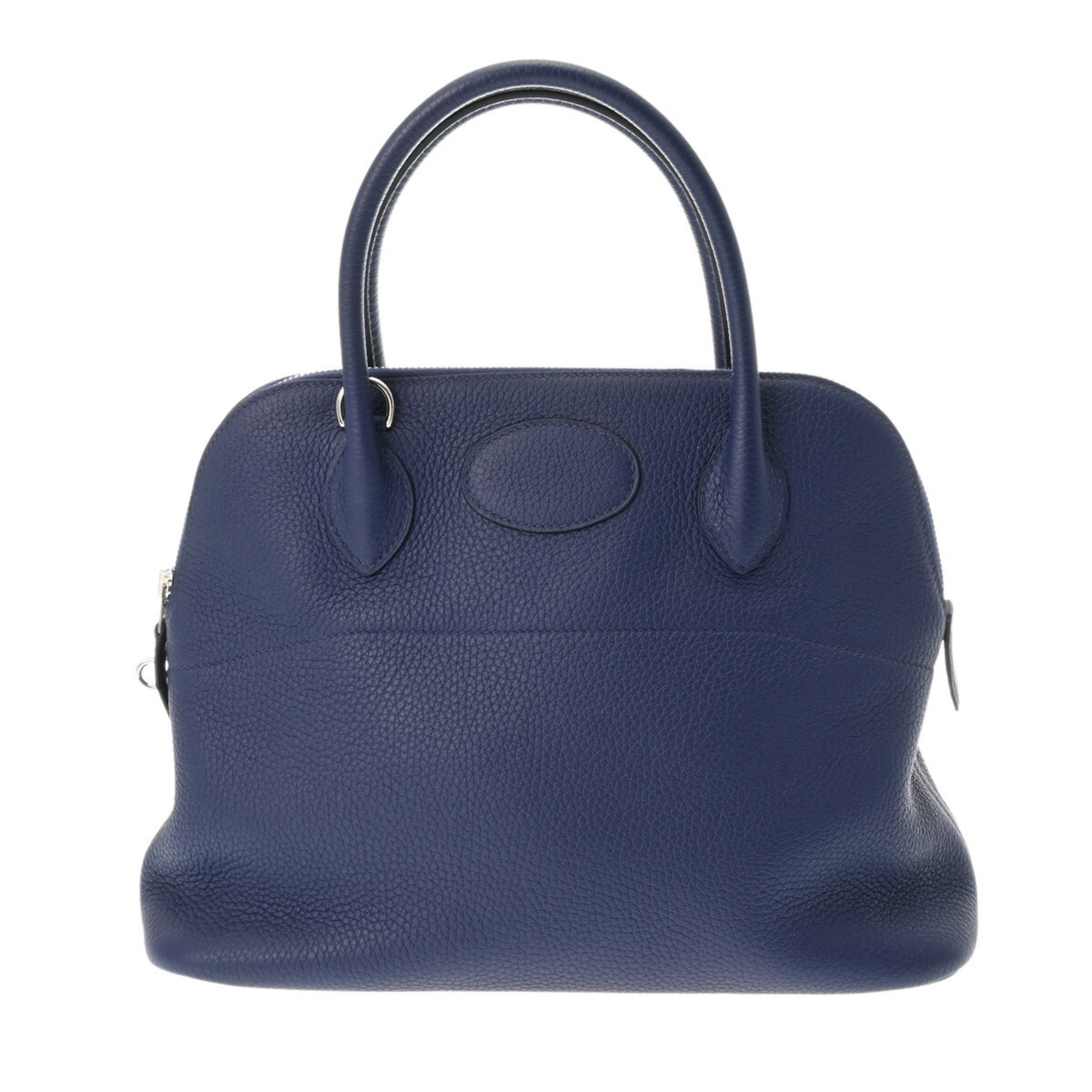 HERMES Bolide 31 Blue Saphir Y Stamp (around 2020) Women's Taurillon Clemence Handbag