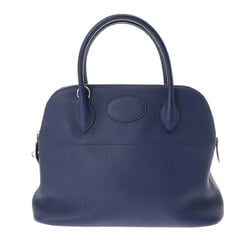 HERMES Bolide 31 Blue Saphir Y Stamp (around 2020) Women's Taurillon Clemence Handbag