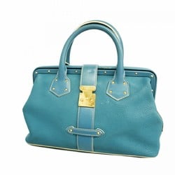 Louis Vuitton Handbag Suhali Angénieux PM M91807 Blue Ladies