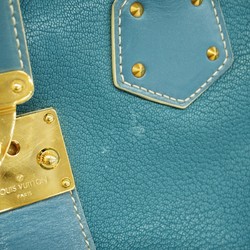 Louis Vuitton Handbag Suhali Angénieux PM M91807 Blue Ladies