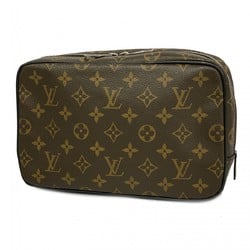 Louis Vuitton Clutch Bag Monogram True Toilette GM M47506 Brown Men's