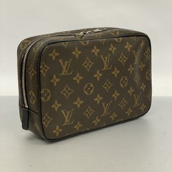 Louis Vuitton Clutch Bag Monogram True Toilette GM M47506 Brown Men's