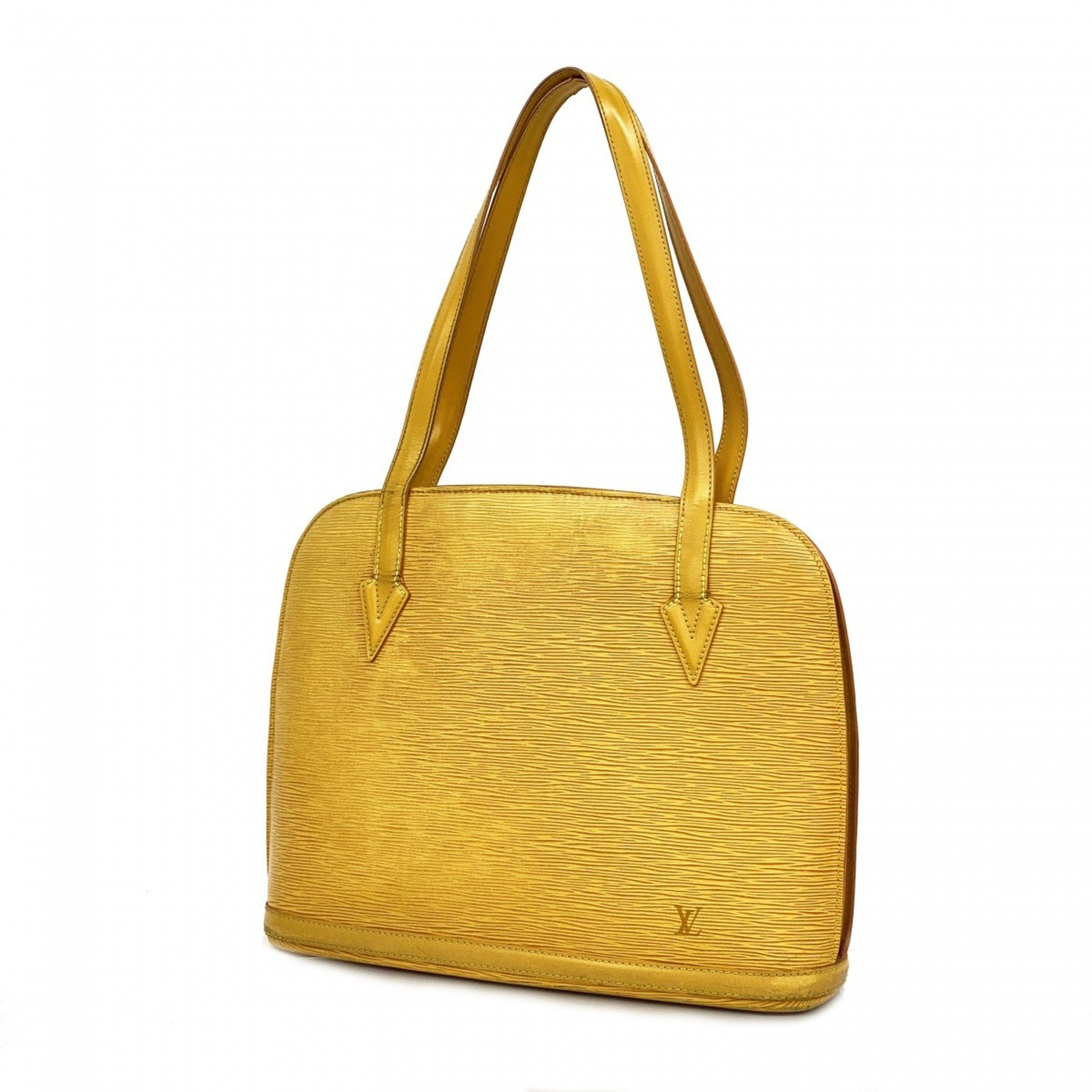 Louis Vuitton Shoulder Bag Epi Lussack M52289 Jaune Ladies