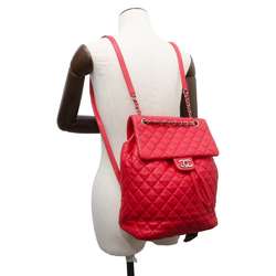 CHANEL Backpack Matelasse Coco Mark Urban Spirit Large Lambskin A91122