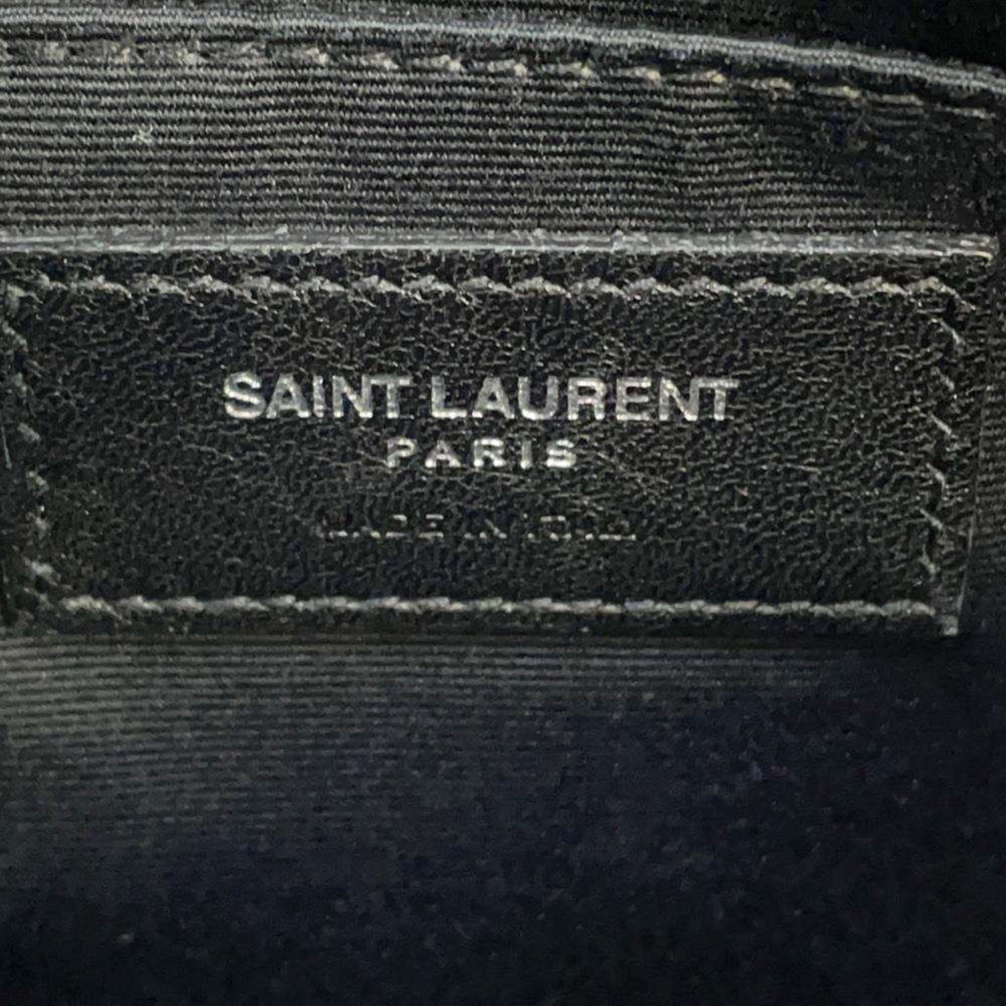 Saint Laurent Shoulder Bag V Stitch Lou Camera 468537 SAINT LAURENT PARIS YSL Black Tassel