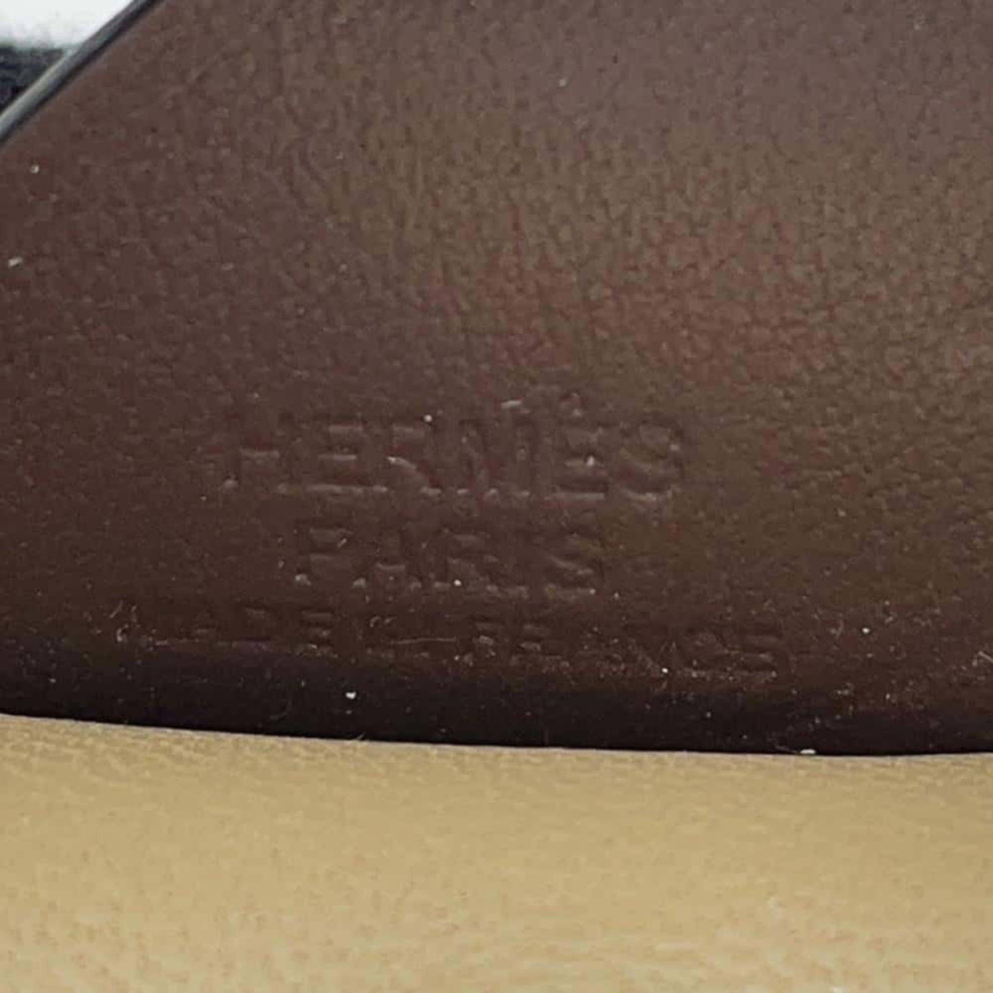 Hermes Bag Charm Rodeo PM Pegasus Beige Marfa Mocha Mauve Pale Lambskin B Stamp