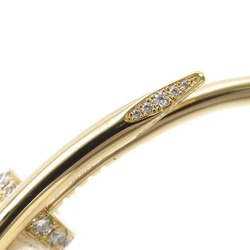 Cartier Bracelet Juste un Clou Diamond 32P Total 0.58ct K18YG Size 17 B6048617 Bangle