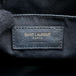 Saint Laurent Shoulder Bag Lou Camera Leather 612544 SAINT LAURENT PARIS Black