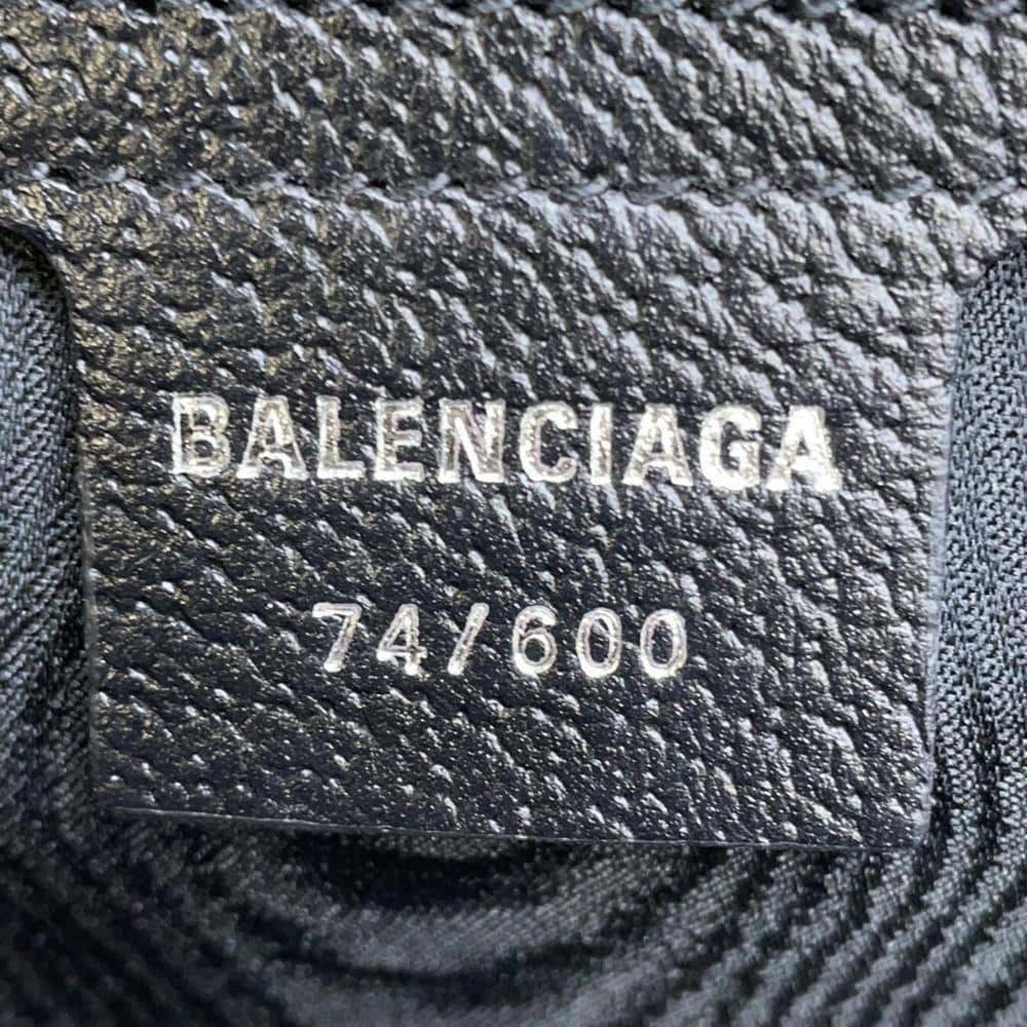 Balenciaga Tote Bag Gucci Collaboration The Hacker Project Medium 680125 BALENCIAGA GUCCI Black