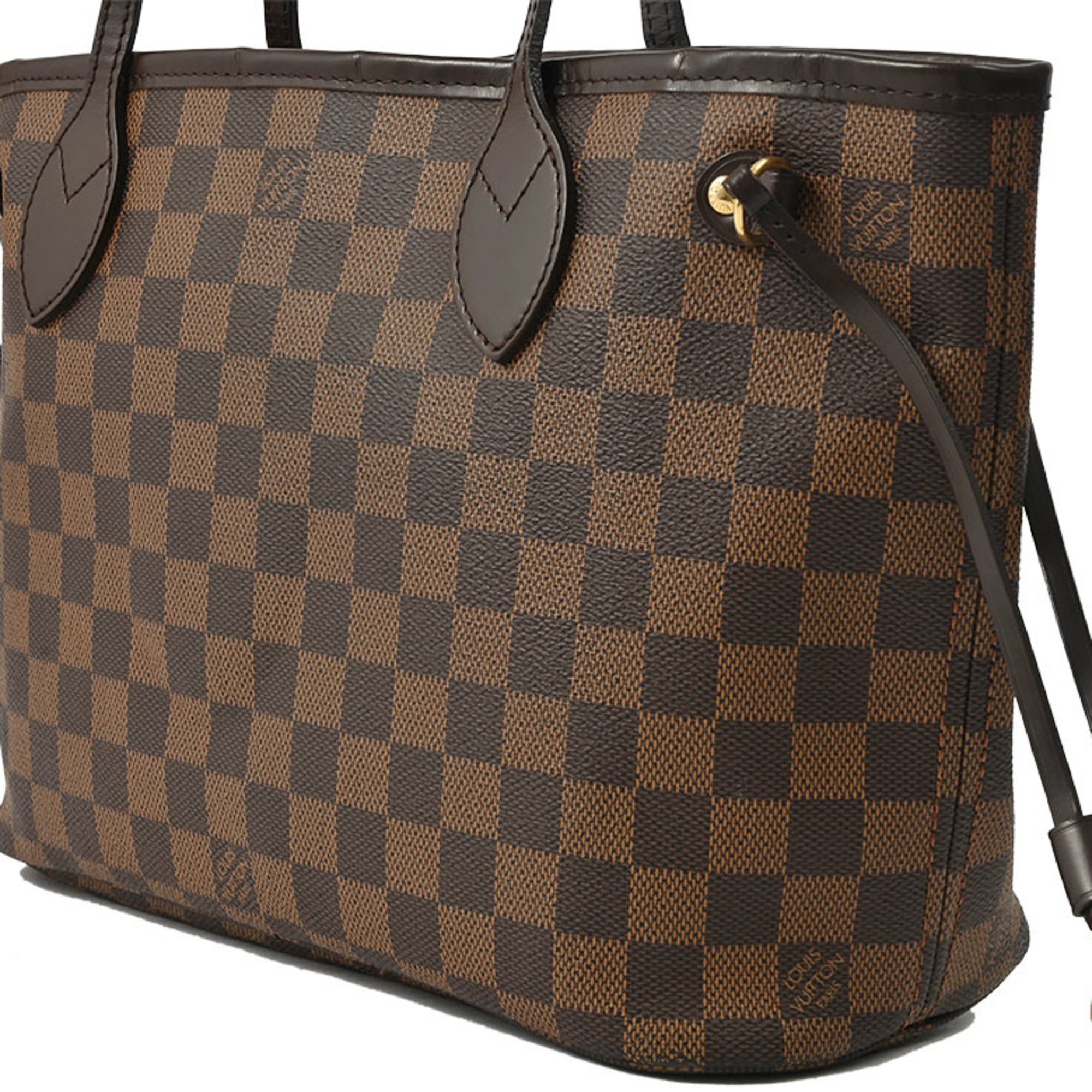 Louis Vuitton Neverfull PM Tote Bag Damier Ebene N51109 Women's Canvas LOUIS VUITTON