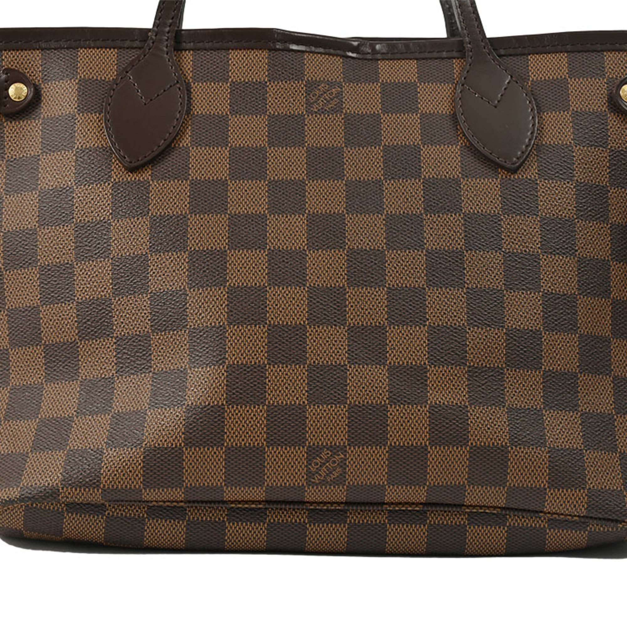 Louis Vuitton Neverfull PM Tote Bag Damier Ebene N51109 Women's Canvas LOUIS VUITTON