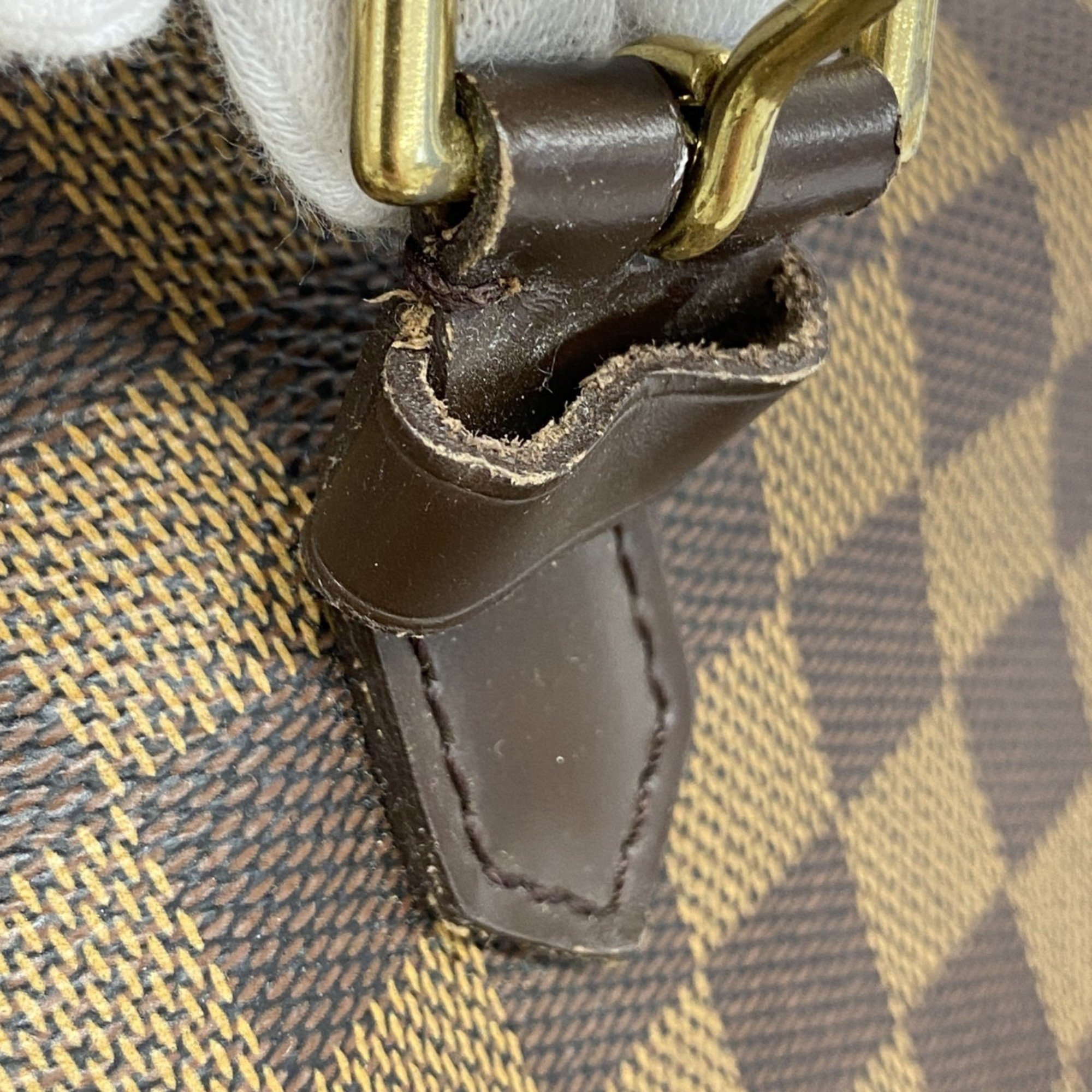 Louis Vuitton Backpack Daypack Damier Soho N51132 Ebene Women's