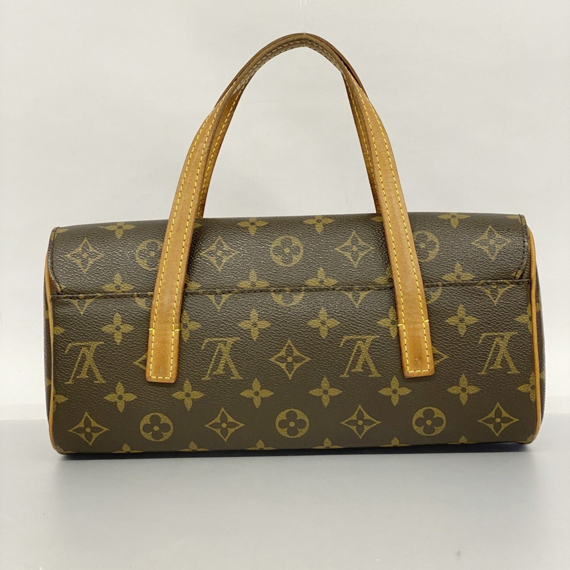 Louis Vuitton Handbag Monogram Sonatine M51902 Brown Ladies