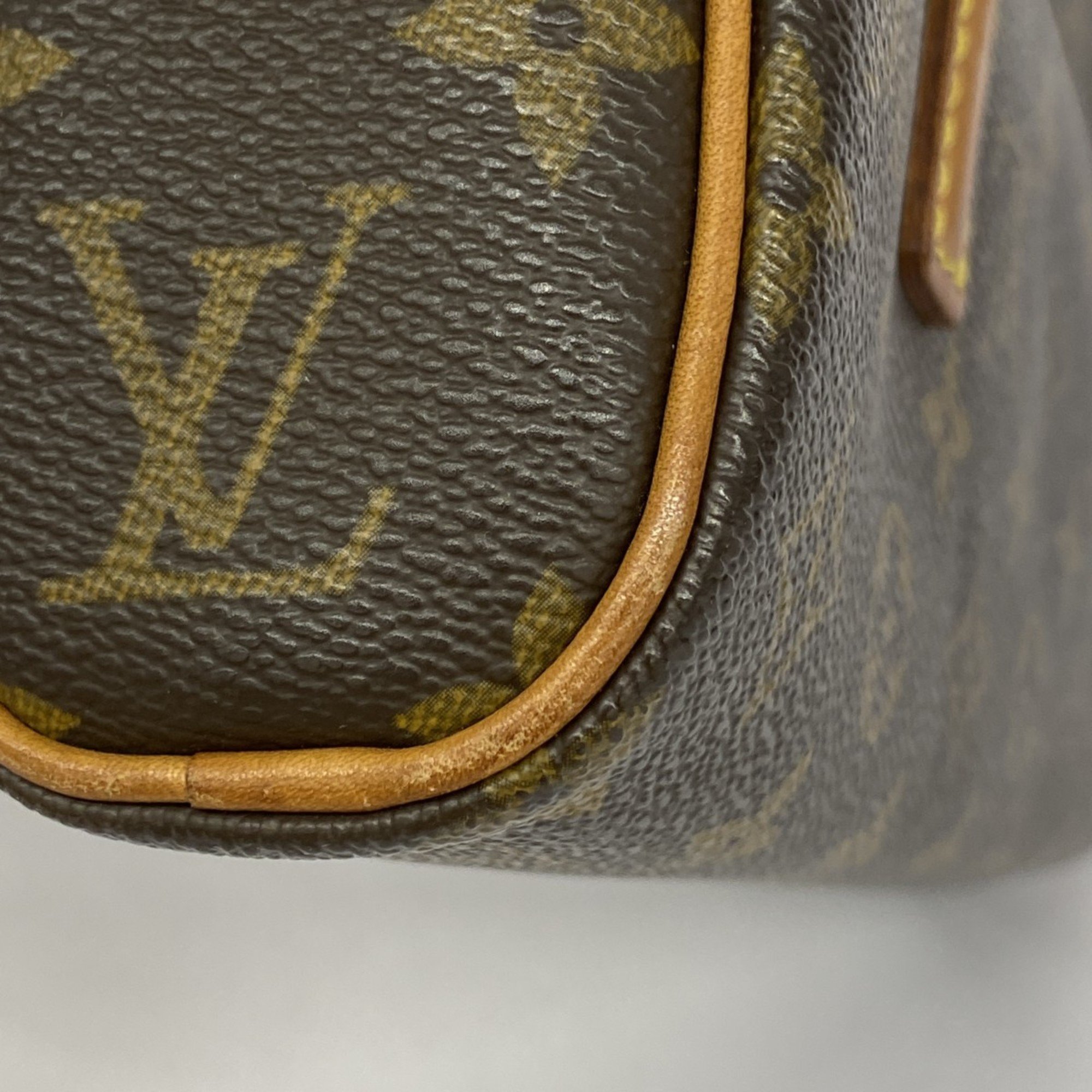 Louis Vuitton Handbag Monogram Sonatine M51902 Brown Ladies