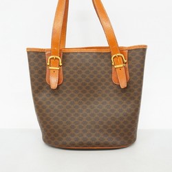 Celine Tote Bag Macadam Brown Women's