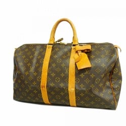 Louis Vuitton Boston Bag Monogram Keepall 45 M41428 Brown Men's Women's