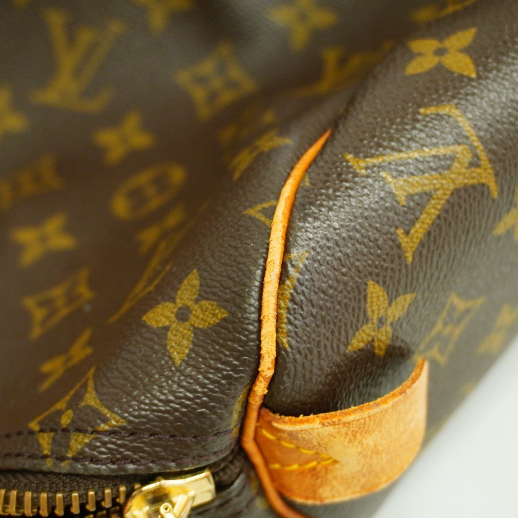 Louis Vuitton Boston Bag Monogram Keepall 45 M41428 Brown Men's Women's