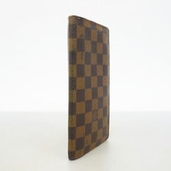 Louis Vuitton Long Wallet Damier Portefeuille Brazza N60017 Ebene Men's