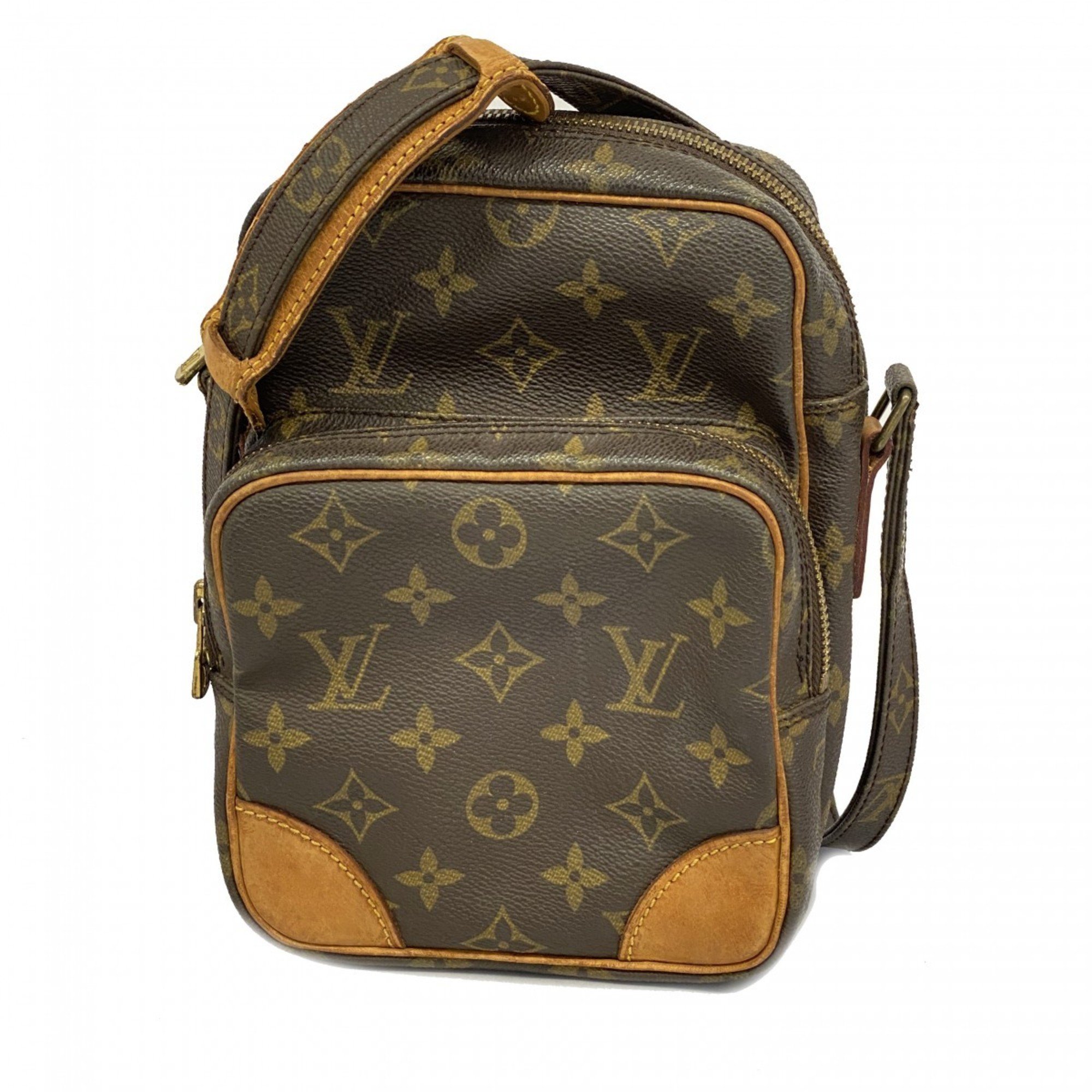 Louis Vuitton Shoulder Bag Monogram Amazon M45236 Brown Ladies