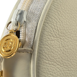 Gucci Old Pochette Shoulder Bag White 007・86・0094 Women's Leather GUCCI