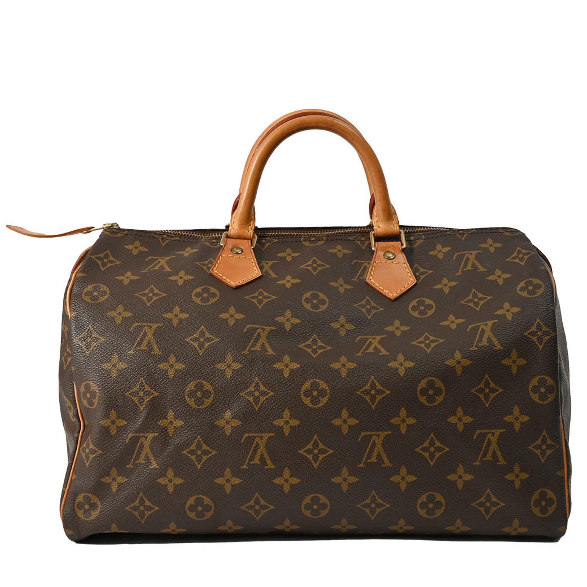 Louis Vuitton Speedy 35 Boston Bag Monogram M41524 Women's Canvas M41107 LOUIS VUITTON