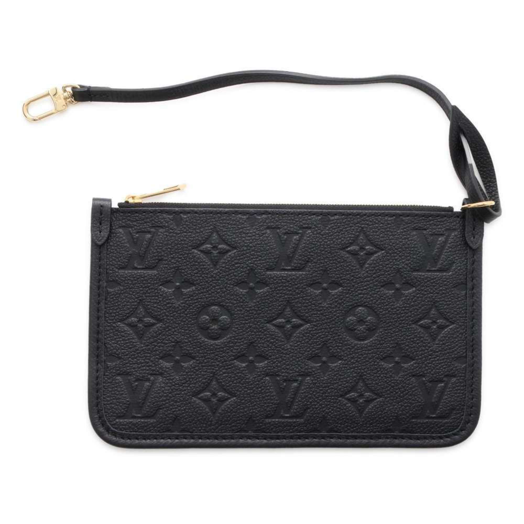 Louis Vuitton Shoulder Bag Monogram Empreinte Carryall Zip NM PM M46288 Black