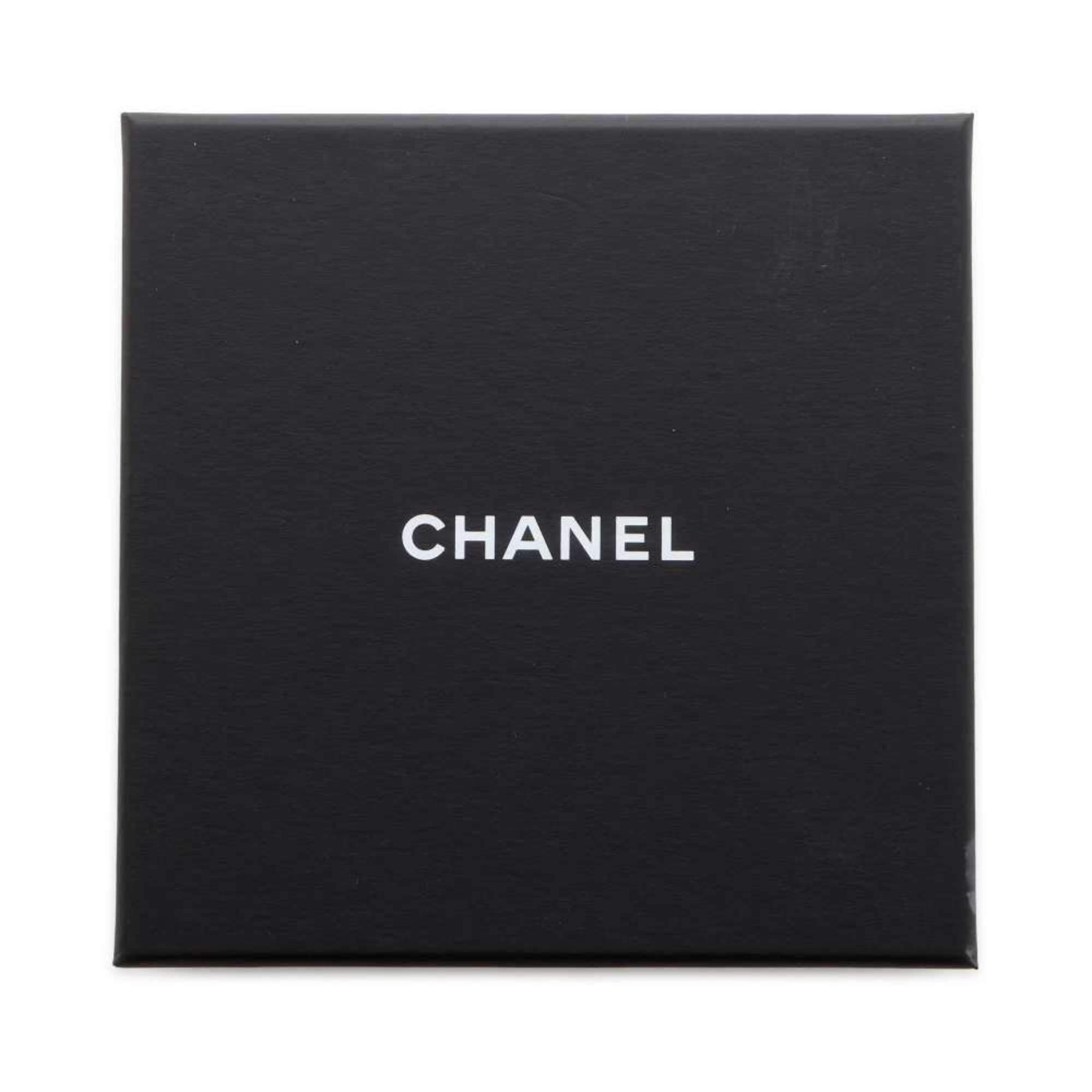 Chanel Necklace Coco Mark Book Motif Locket Pendant B22 C AB7521 CAHNEL Black