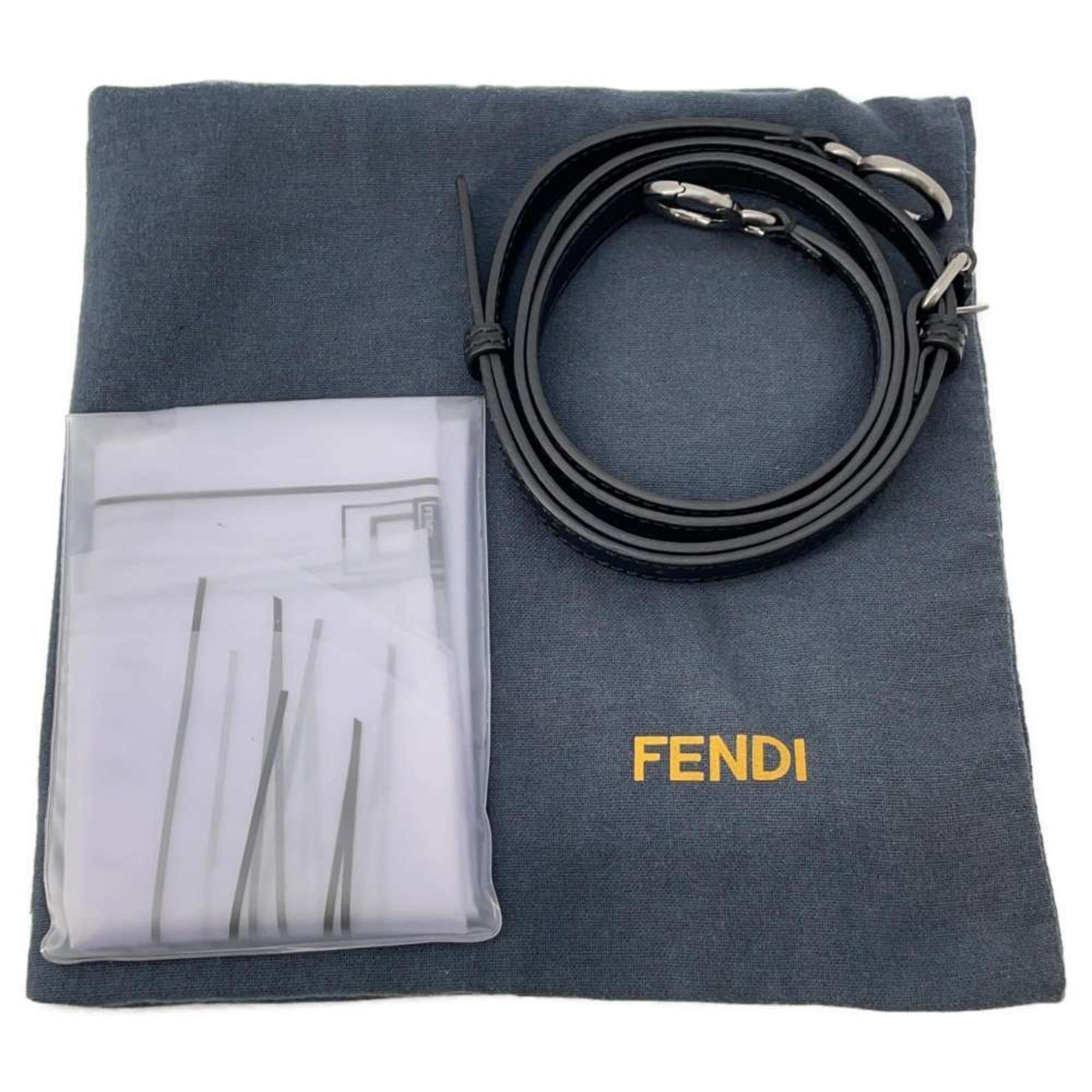 Fendi Handbag Peekaboo Regular 8BN226 FENDI 2way Shoulder Bag Black