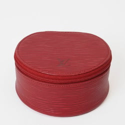 Louis Vuitton Ecrin Bijou Case Castilian Red M48227 Women's Epi Leather Pouch LOUIS VUITTON