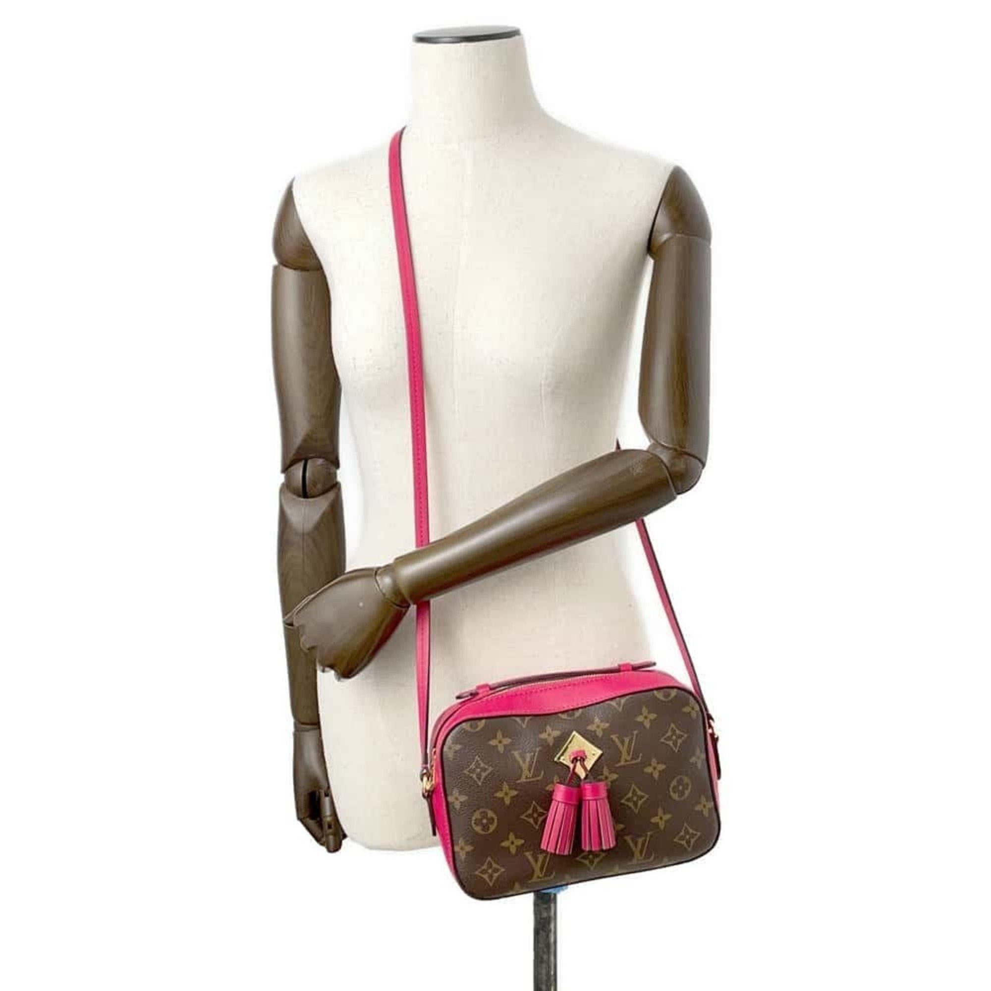 Louis Vuitton Shoulder Bag Monogram Saintonge M43556 LOUIS VUITTON Tassel