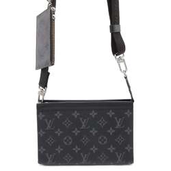 Louis Vuitton Shoulder Bag Monogram Eclipse Reverse Gaston Wearable Wallet M81124 Black