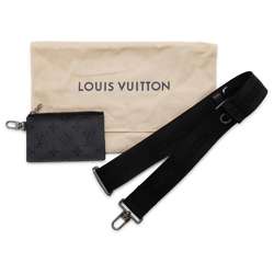 Louis Vuitton Shoulder Bag Monogram Eclipse Reverse Gaston Wearable Wallet M81124 Black